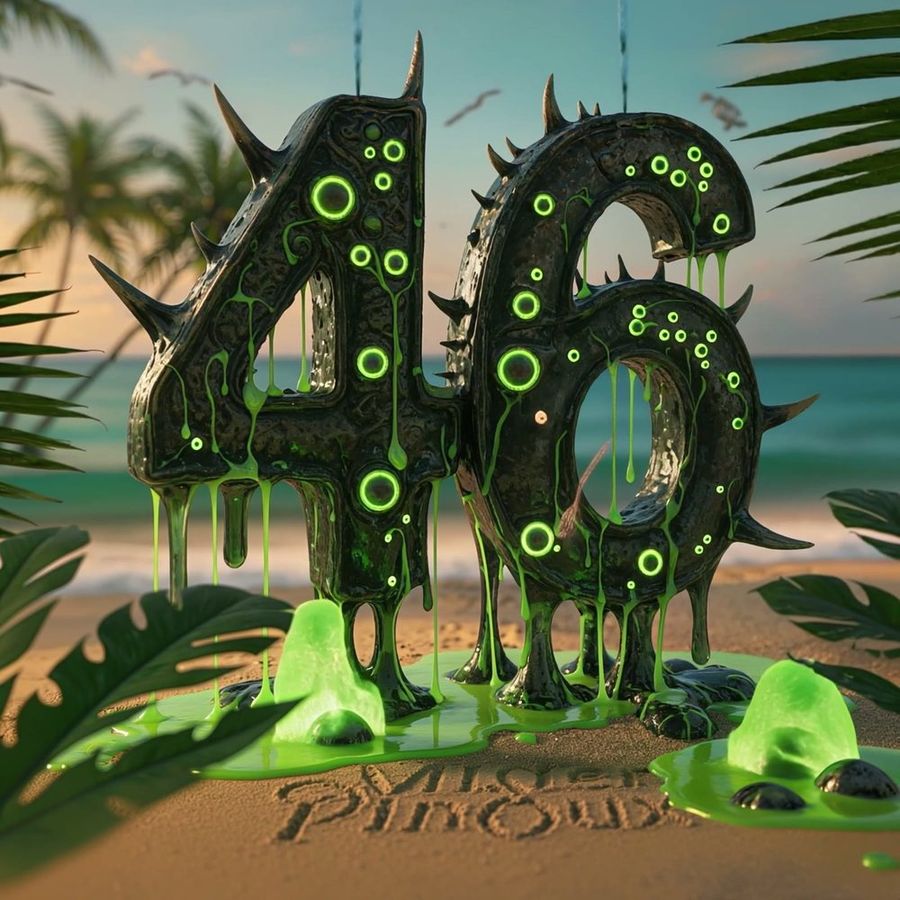 The slime version, spikes out